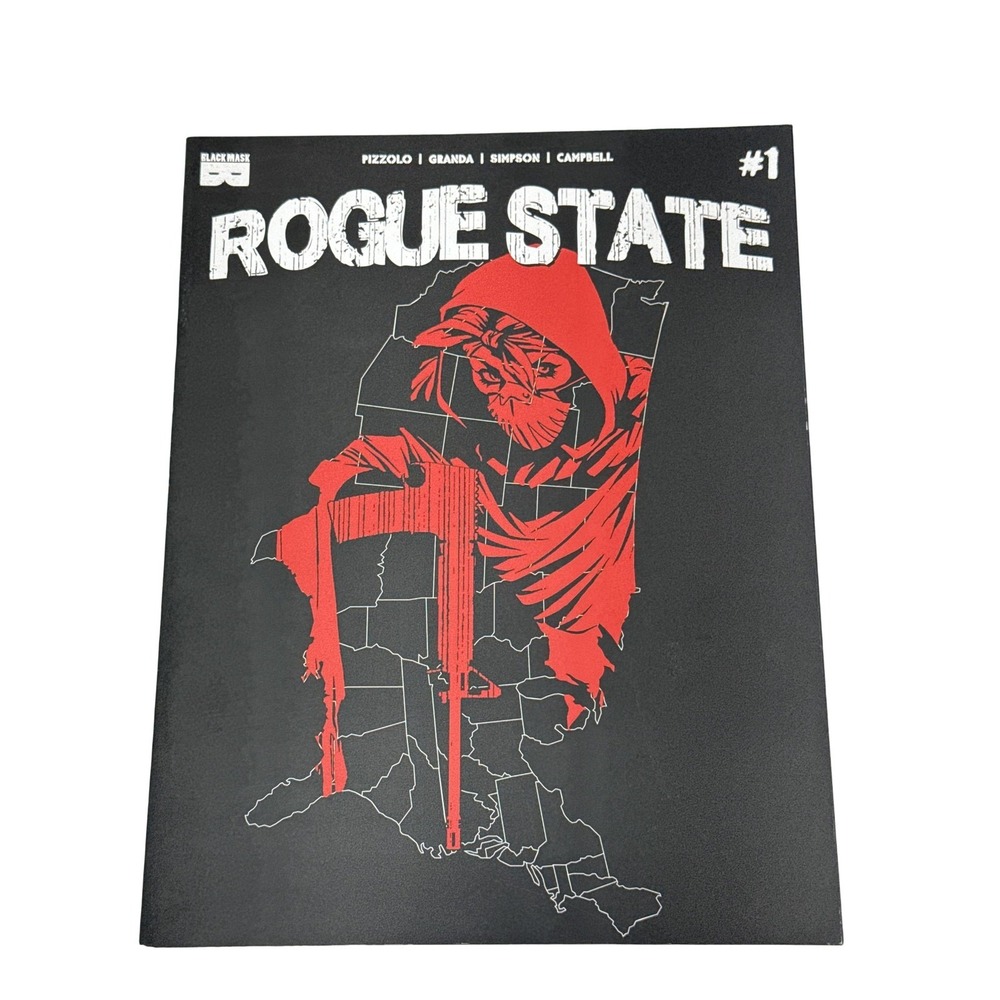 Black Mask Studios‎ Rogue State #1 Comic Book 9.2 NM- Pizzolo Granda Modern Age